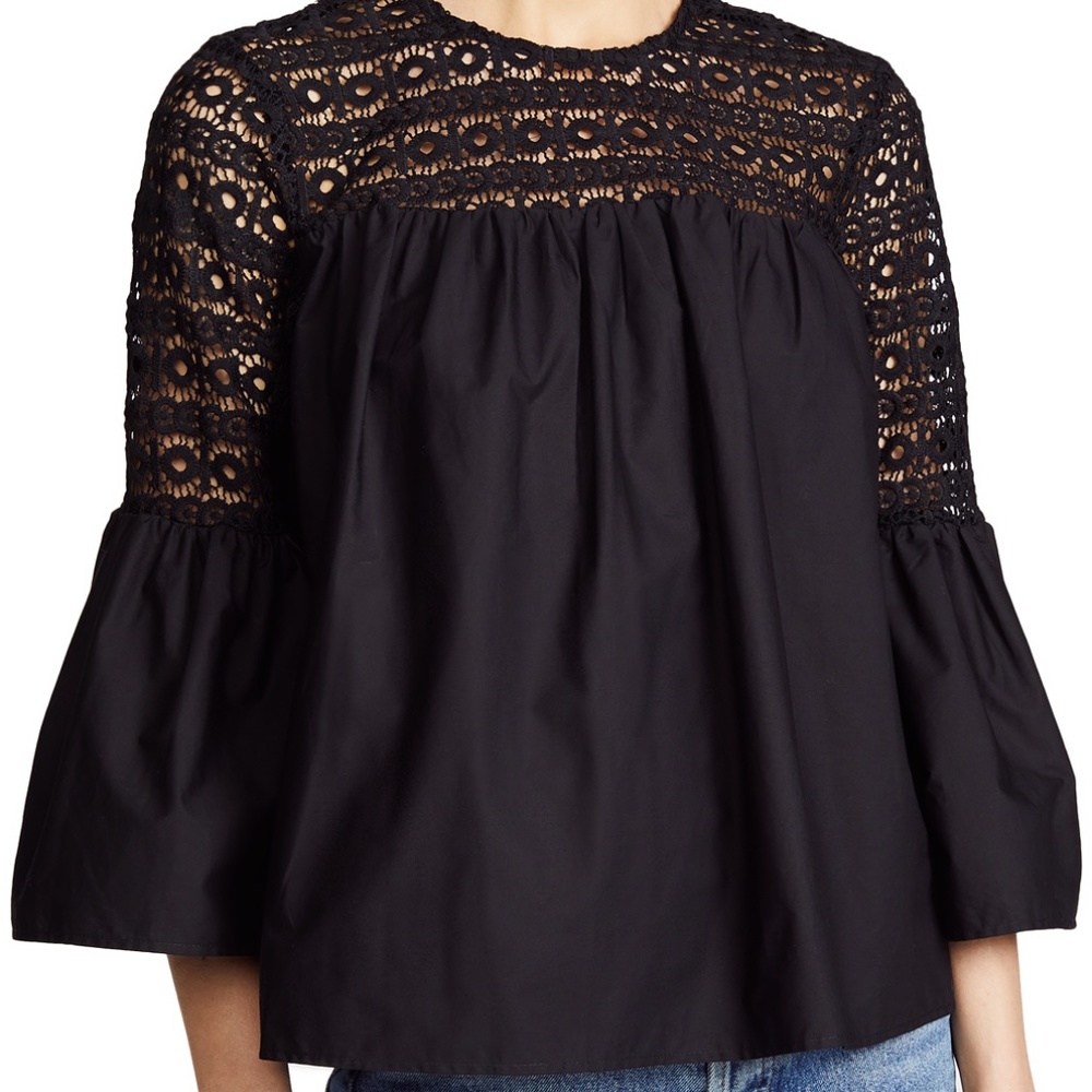 Endless Rose Boho Blouse Black